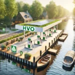 HVO tanken aan het water