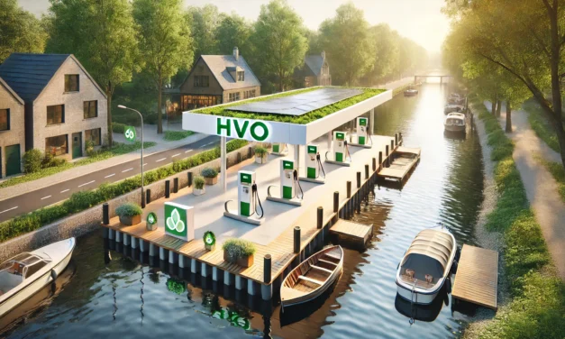 HVO tanken aan het water