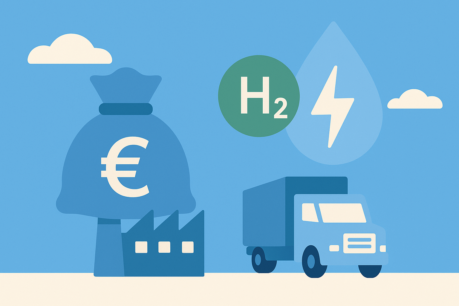 Subsidie voor productie waterstof