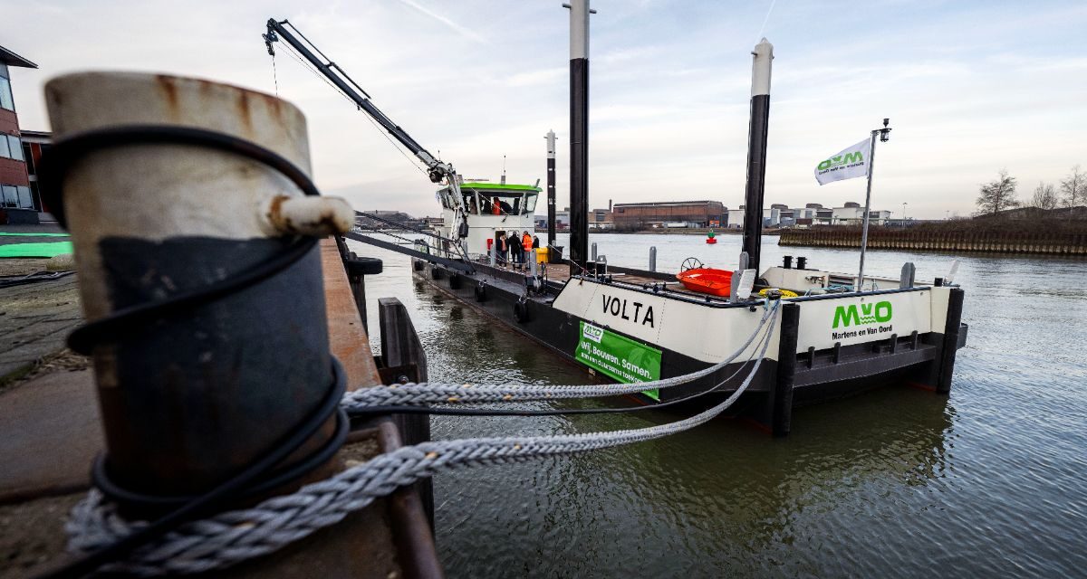 Elektrische werkschip Volta