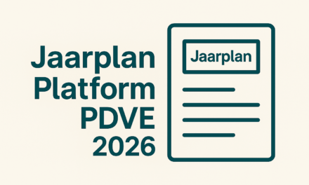 Jaarplan PDVE 2026 gepubliceerd