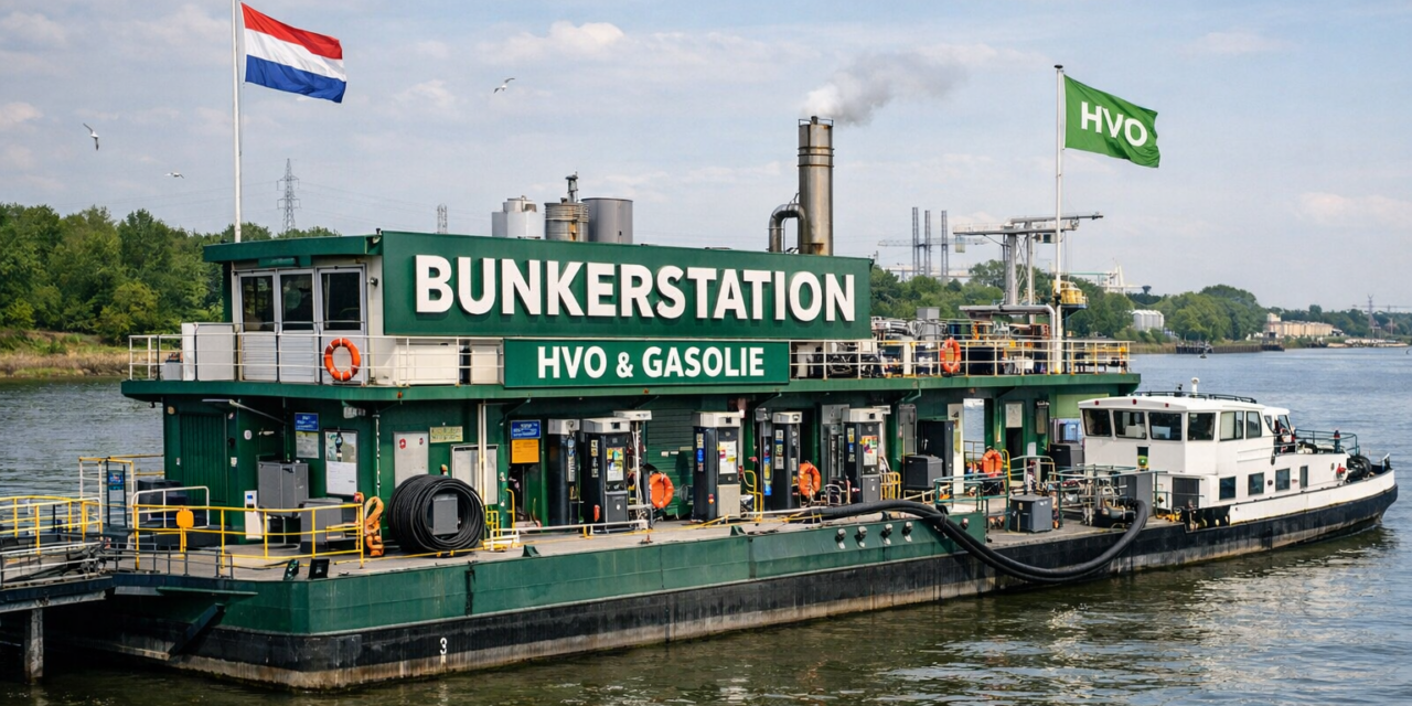 Stijging prijs HVO voor binnenvaart