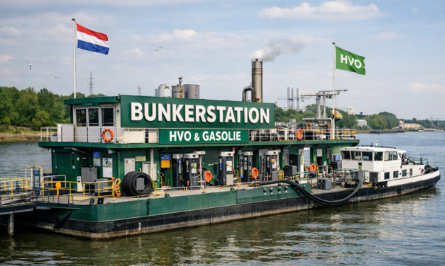 Stijging prijs HVO voor binnenvaart
