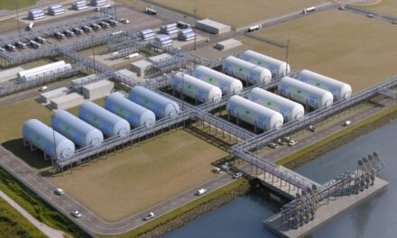 Importterminal voor vloeibare waterstof