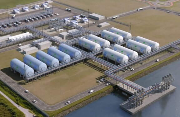 Importterminal voor vloeibare waterstof