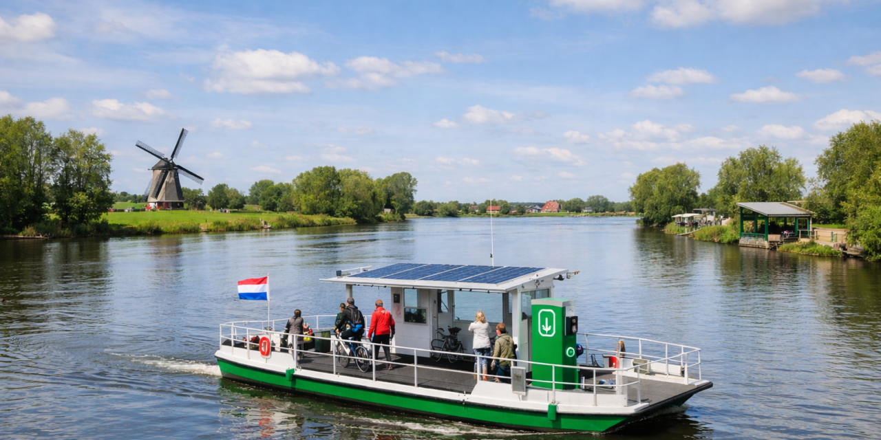 Elektrische veerponten in Brabant