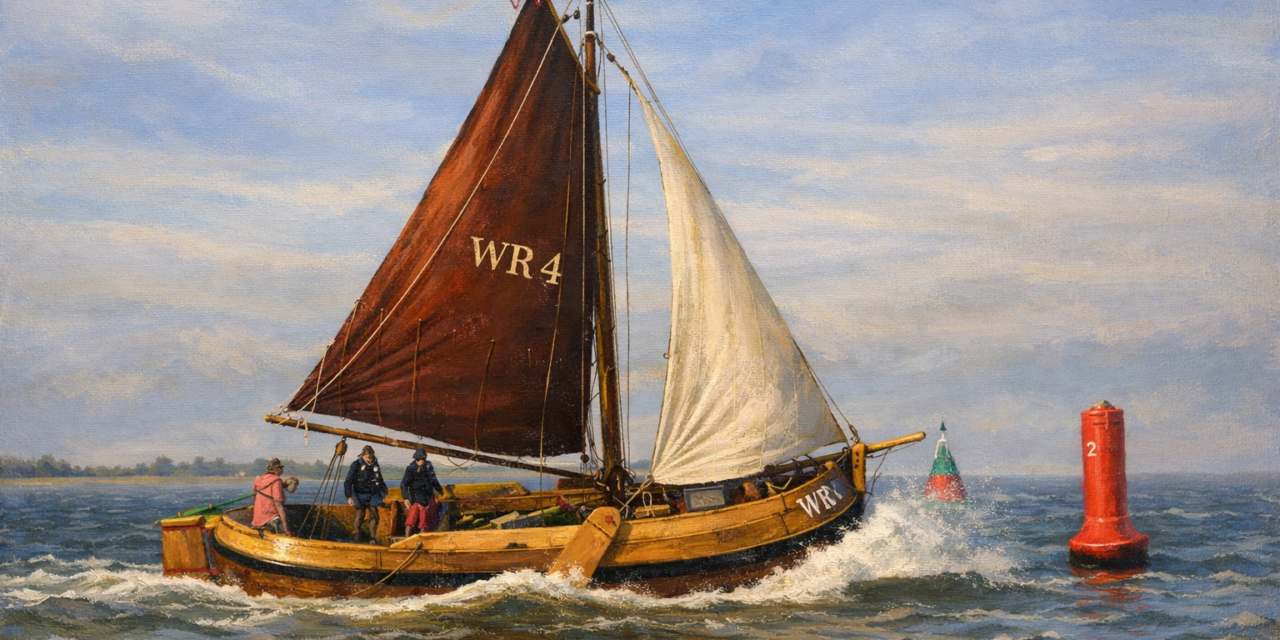 Elektrische toekomst voor historische vissersboot WR4