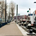 Schone scheepvaart in Amsterdam