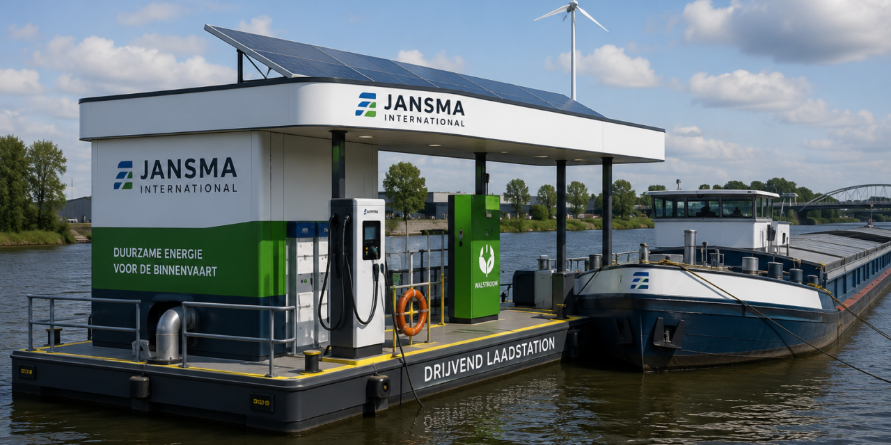 Onderzoek drijvende laadpunten voor binnenvaart
