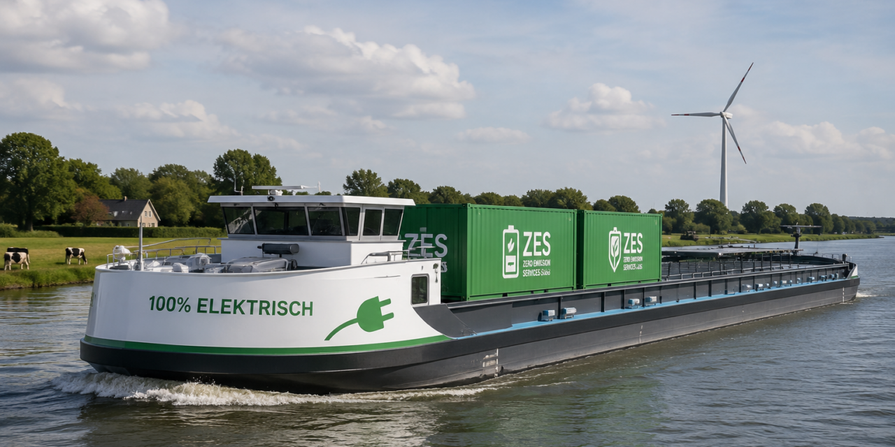 Nieuwe subsidiekans voor elektrische binnenvaart