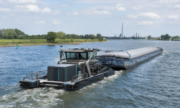 Elektrische duwboot als nieuw werkpaard
