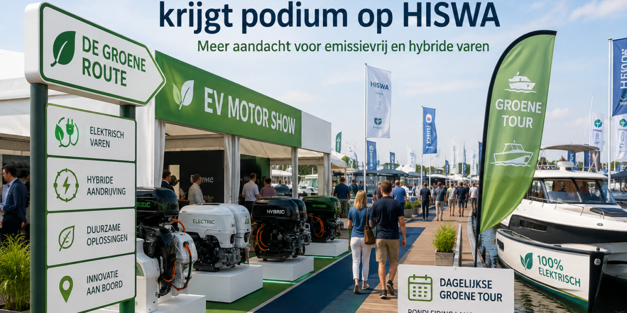 Duurzaam varen krijgt podium op HISWA