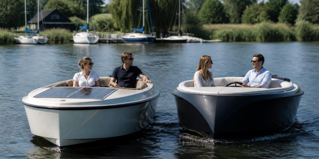 Solar-elektrisch varen krijgt hoofdrol in Loosdrecht