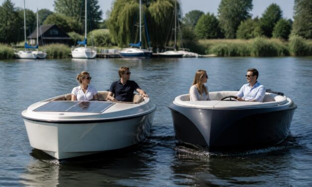 Solar-elektrisch varen krijgt hoofdrol in Loosdrecht