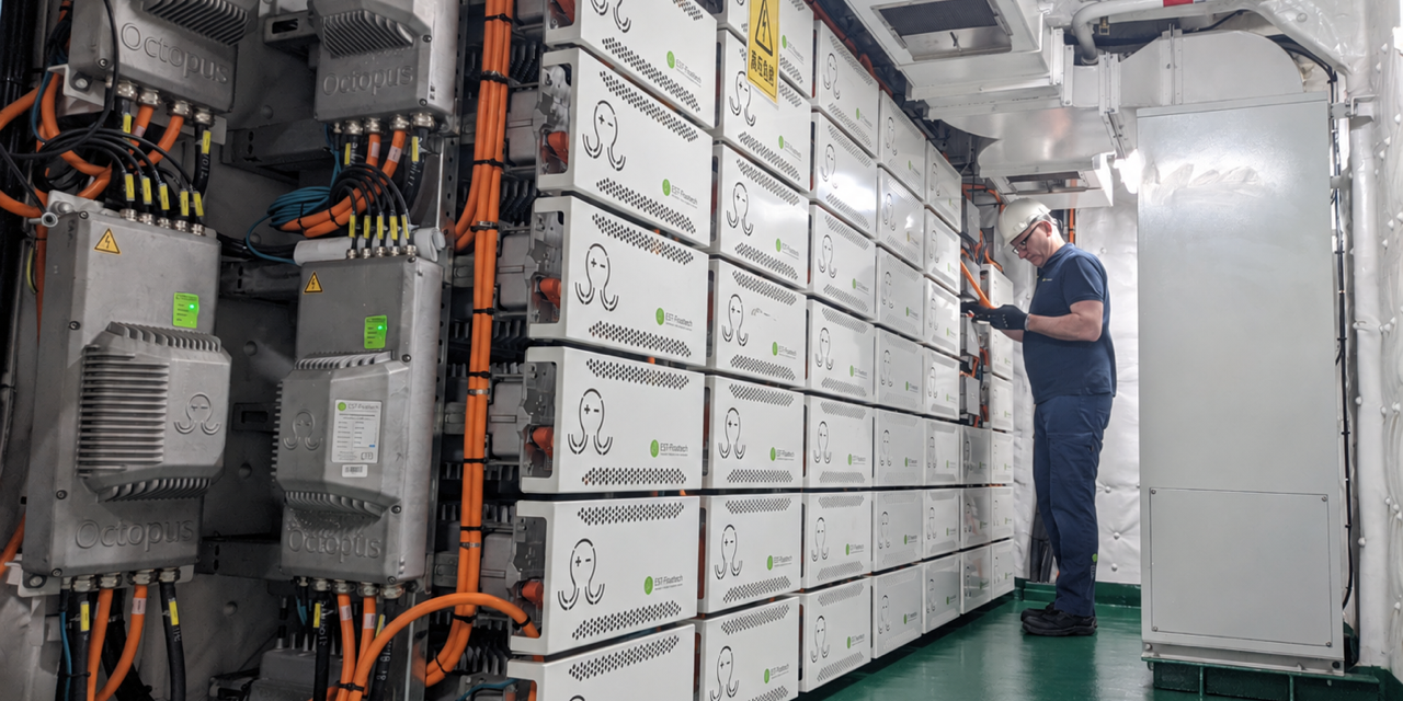 Damen bestelt twee extra batterijsystemen voor CF 3850