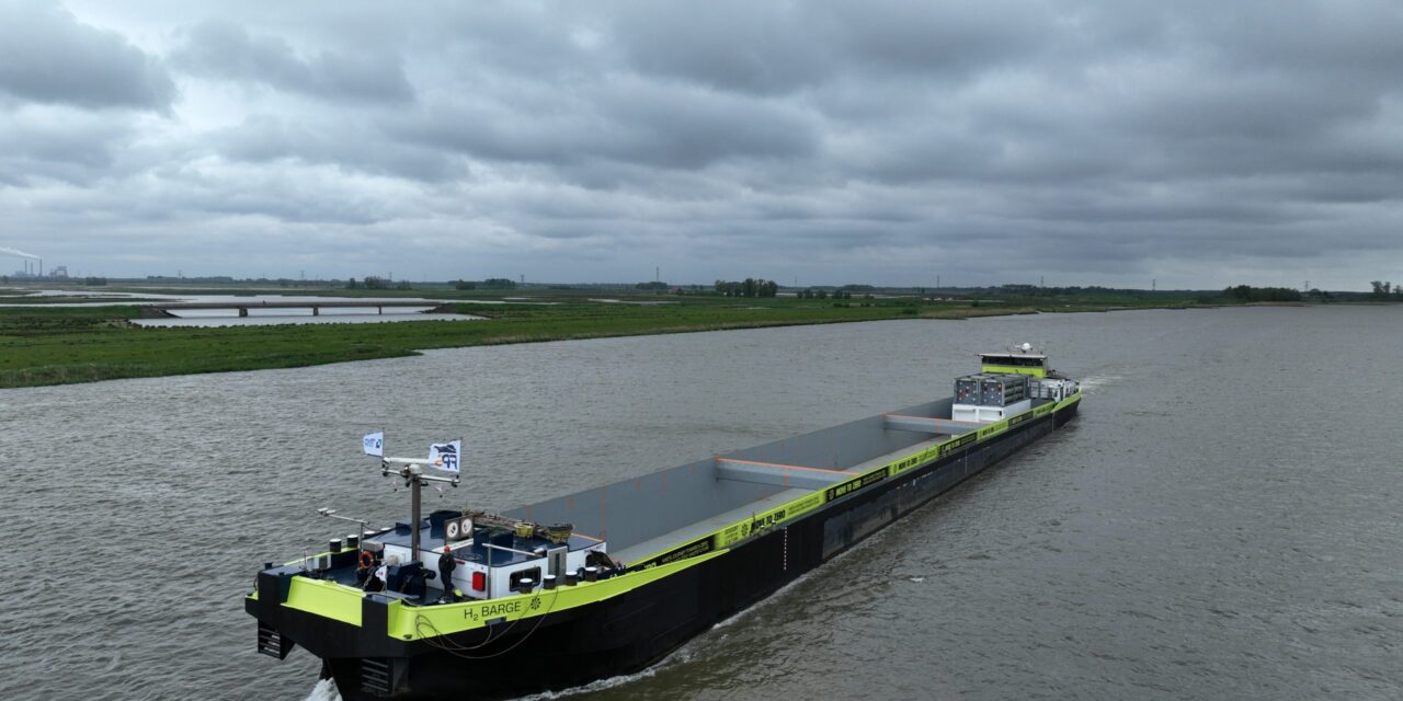 H2 Barge 1 verkocht na faillissement FPS