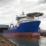 Methanol-ready werkschip Rock Star te water gelaten